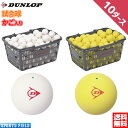 【キャンペーン実施中】ソフトテニス ボール ダンロップ DUNLOP ソフトテニスボール 公認試合球 カゴ入り 10ダース DSTB2CS120 DSTBYL2...