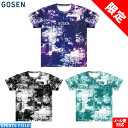 数量限定 ソフトテニス ウェア ゴーセン GOSEN グランジTシャツ JPT26 半袖 ゴーセン バドミントン Tシャツ メンズ ユニセックス softtennis wear