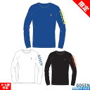 数量限定 ソフトテニス ウェア ゴーセン GOSEN ロゴロングスリーブTシャツ JPT50 長袖 ゴーセン バドミントン ロングTシャツ ロンT メンズ ユニ...