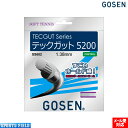 ソフトテニス ガット ゴーセン GOSEN ストリングス テックガット テックガット5200 SS602 テニス ソフトテニス 軟式テニス ガット ストリング ゴーセン soft tennis