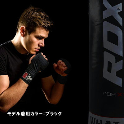 【日本正規品】RDXハンドラップ2レッドイエローブルーブラックボクシングトレーニングジムロールアウト保護伸縮性手首サポートブラック黒レッド赤ブルー青イエロー黄色全4色