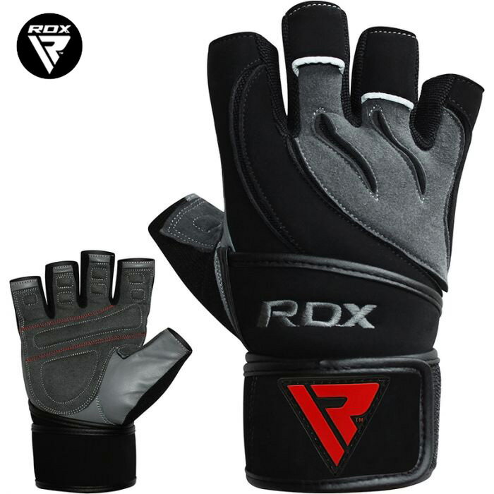 ＼楽天スーパーSALE★30％OFF／RDX トレーニング グローブ ウエイトリフティング GYMグローブ WGL-L4G 重量挙げ ジム ダンベル 保護 筋トレ ワークアウト ラットプルダウン デッドリフト チンニング 自転車 ロードバイク サイクリング 手袋 軍手 正規品 ブランド