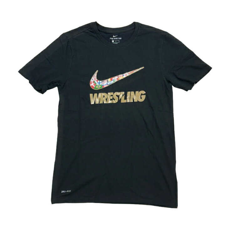 NIKE（ナイキ）！ スポーツウエア 『ナイキ トレーニングTシャツ レスリング』 ＜561416-010-WR16＞