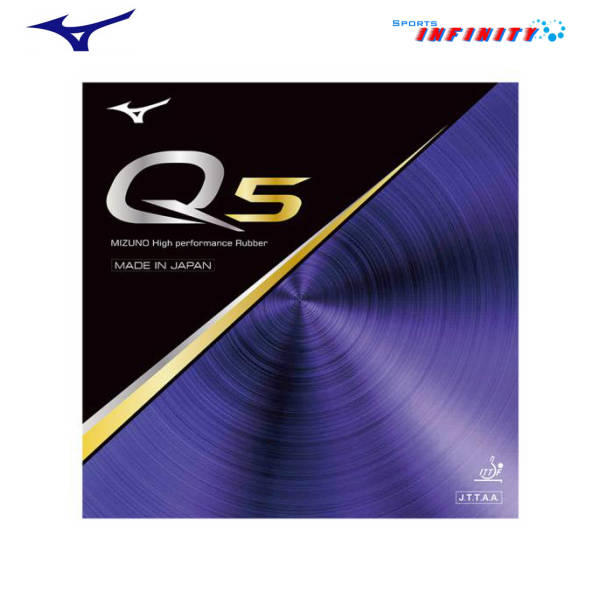 【メール便配送のみ送料無料】mizuno(ミズノ)!卓球用品 『ミズノ卓球ラバー Q5』 <83JRT895009><83JRT895062>