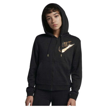 NIKE(ナイキ)! レディースウエア 『ナイキスポーツウエアメタリックフルジップフリースフーディ』 <938958>