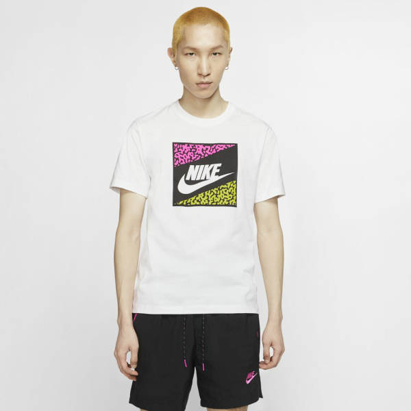 NIKE（ナイキ）！ スポーツウエア 『ナイキ スポーツウェア　NSW TEE AQUA FUTURA　Tシャツ』 ＜CT6573-100＞ 1