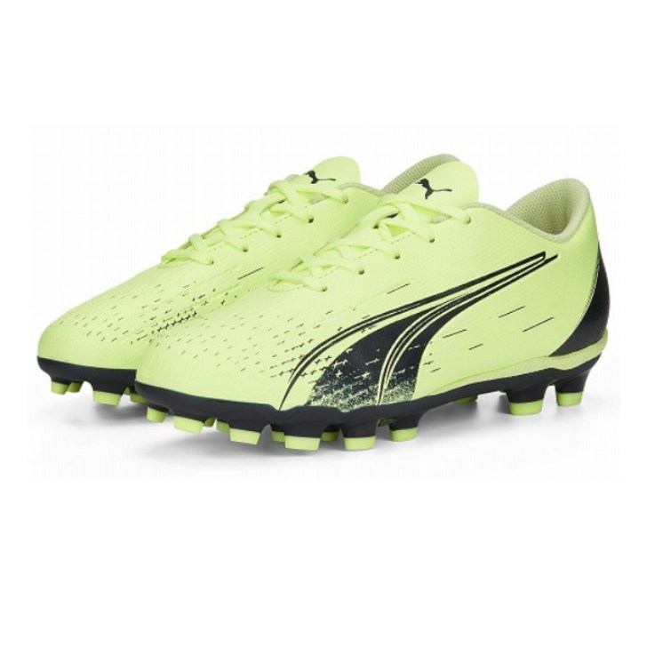 puma(プーマ）！サッカースパイク『プーマ　ウルトラプレイ　HG/AG+ MID JR』 ＜106925-01＞