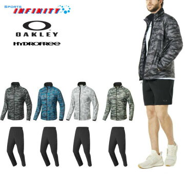 【30%OFF】【返品・交換不可】OAKLEY（オークリー）！『Enhance Graphic Wind Warm Jacket 8.7&Enhance Wind Warm Pants 8.7』ウィンドブレーカー上下組 ＜412584-422456＞