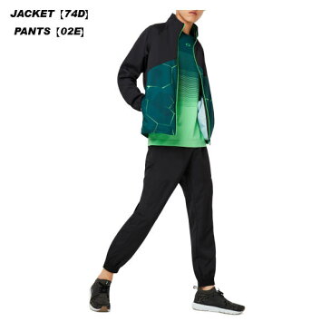 【送料無料】OAKLEY（オークリー）！テニスウエア 『PC Dry Explosion Cloth Jacket&PANTS』ウィンドブレーカー上下組