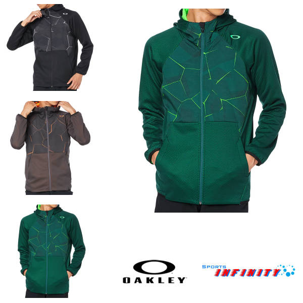 【30 OFF】【返品 交換不可】OAKLEY（オークリー）！テニスウエア『PC DRY EXPLOSIONJACKET スウェット』＜461788JP＞