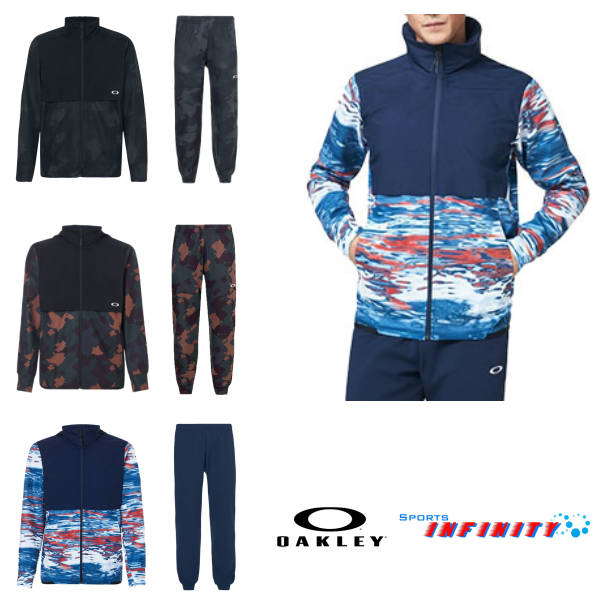 【返品・交換不可】OAKLEY（オークリー）！ ウィンドブレーカー上下組『Mobility hybrid Jacket&hybrid Pants』 ＜FOA400834-FOA400818＞