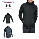 【返品・交換不可】UNDER ARMOUR（アンダーアーマー）！ スポーツウエア 『UAアンストッパブル ムーブ フルジップフーディー』 ＜1320705＞