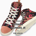 ヒュンメル hummel スニーカー シューズ 靴 ジュニア キッズ カジュアル ファッション STRADA FLOWERS JR HM204721 7381