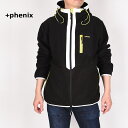 phenix フェニックス メンズ フーディ カジュアル パーカー トップス アウター ウエア phenix Bicolor Fleece Jacket POO-21014 SN90 ブラック 黒