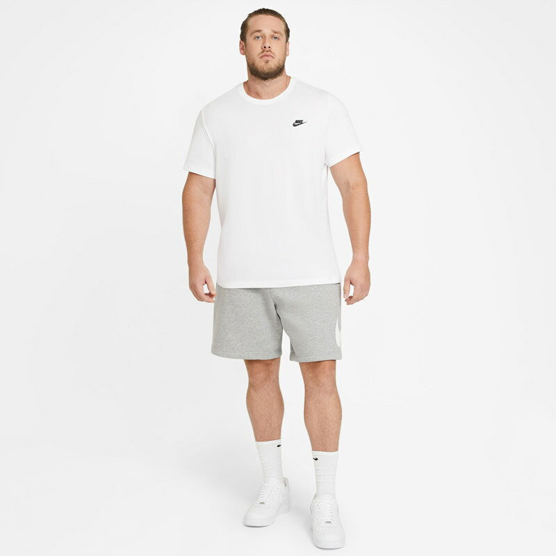 ナイキ nike Tシャツ メンズ 半袖 カジュアル スポーツ ロゴ トレーニング 普段着 運動 NSW クラブ Tシャツ AR4999 101 白