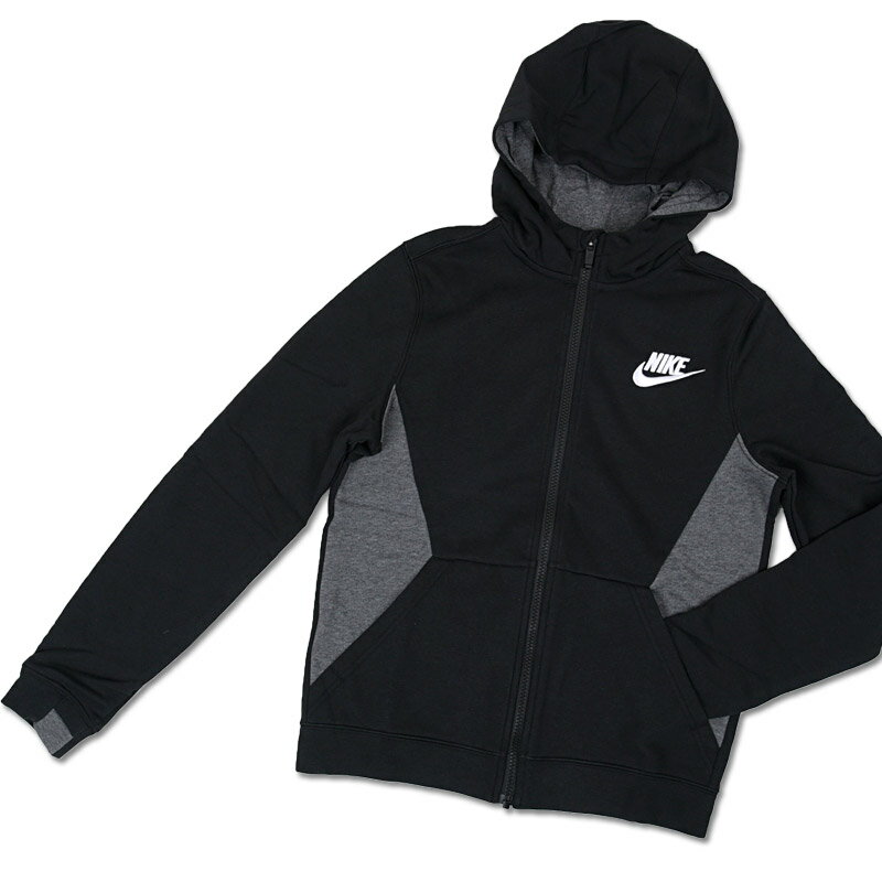 ナイキ nike パーカー ジュニア キッズ 長袖 YTH ボーイズ クラブ フルジップ フーディ 939639 010