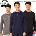 オークリー Tシャツ メンズ トレーニングウェア シャツ 長袖 吸汗速乾 FOA405782 軽量 ランニング ロング スリーブ OAKLEY 軽量 スポーツウェア スポーツ トレーニング ジム 運動