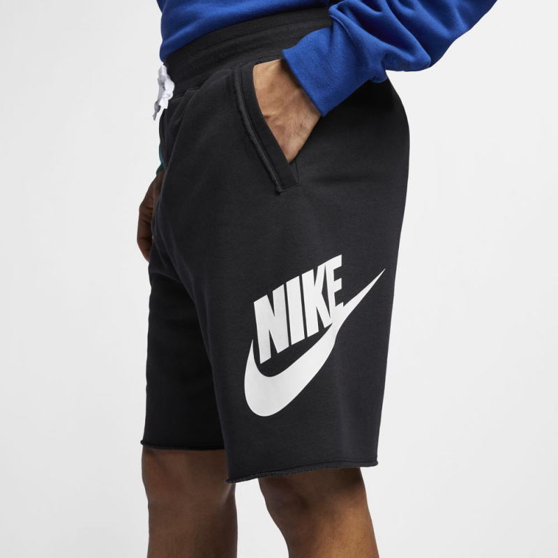 ナイキ スウェット ハーフパンツ メンズ トレーニングウェア パンツ AR2376 010 ブラック NIKE フレンチテリー スエット ズボン 半ズボン スポーツ スポーツウェア ウェア ウエア 男性 ランニング おすすめ 人気 父の日 部屋着