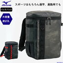 ミズノ バッグ リュック メンズ 33JD0301 ターポリン バックパック 20L スポーツバッグ スポーツ 通勤 通学 ビジネス クラブ 遠征 反射 大容量 バッグ リュックサック