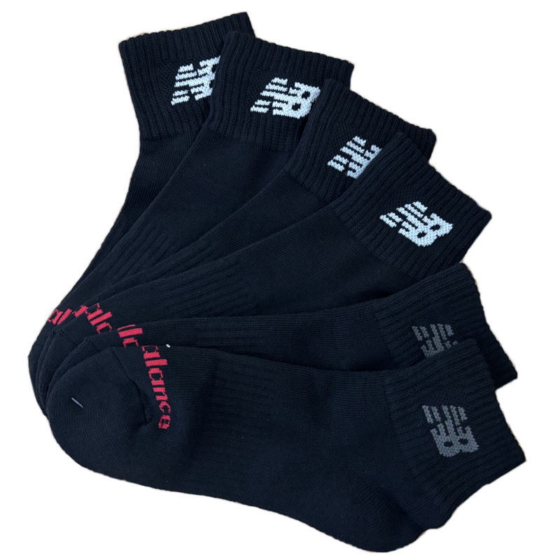 ニューバランス ソックス メンズ レディース ジュニア 3足組 LAS55637 靴下 スニーカーソックス ショートソックス ブランド NewBalance スポーツ おすすめ スニーカー用 おしゃれ 人気 3P 男性 女性 子ども ゆうパケット対応