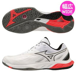 ミズノ バドミントンシューズ ウェーブファング 2 MIZUNO 幅広 ワイド 71GA231321