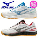 ミズノ バドミントンシューズ スカイ ブラスター 3 幅広 ワイド MIZUNO 71GA2345
