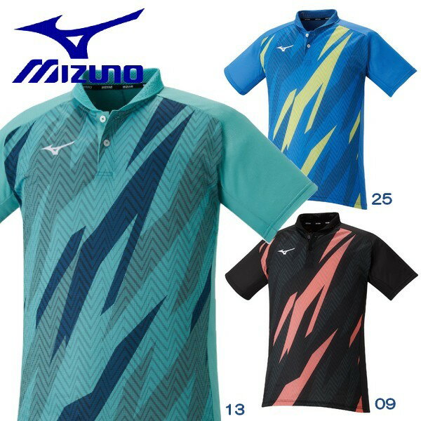 ミズノ MIZUNO ゲームシャツ ユニホーム 半袖 上 テニス ソフトテニス バドミントン ウェア 1