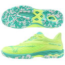 ミズノ テニスシューズ ウエーブエクシード ツアー ライト LIGHT 2 OC 2E クレー 砂入人工芝コート用 MIZUNO メンズ ユニセックス ジュニア...
