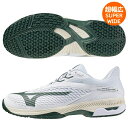 ミズノ テニスシューズ ウエーブエクシード 6 SW OC 3E 超幅広 ワイド クレー 砂入人工芝コート用 MIZUNO ユニセックス 61GB2514