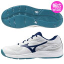 ミズノ テニスシューズ ブレイクショット 5 ワイド CS 3E 幅広 カーペットコート用 初心者 MIZUNO ユニセックス 61GR2542