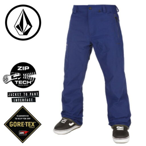 ボルコム VOLCOM スノーボードウェア L GORE-TEX Pants DKB パンツ ゴアテックス 防水 22/23 メンズ ボルコム VOLCOM スノーボードウェア L GORE-TEX Pants DKB パンツ ゴアテックス 防水 22/23 メンズ