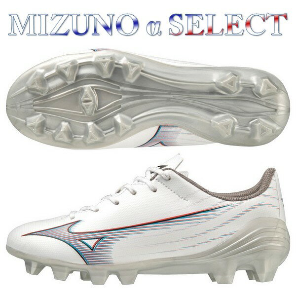 即発送 ミズノ サッカースパイク ジュニア アルファ α セレクト SELECT Jr. MIZUNO P1GB236509 ◎