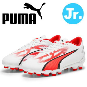 プーマ サッカースパイク ジュニア ウルトラ プレイ HG + MID JR PUMA 107531-01 子供