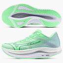 ● 即発送 ミズノ ランニングシューズ ウェーブリベリオン フラッシュ 2 厚底 MIZUNO J1GC243581 ◎(4)