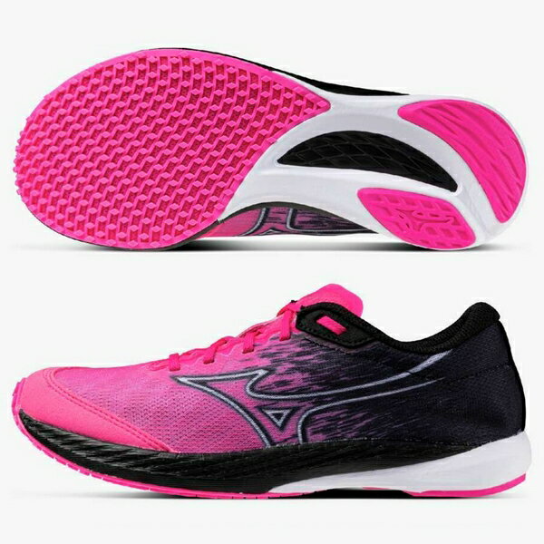 ミズノ レディース ランニングシューズ ウェーブデュエル4 MIZUN 陸上 シューズ U1GE255001