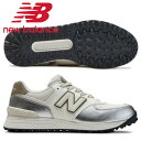 【New Balance-ニューバランス】　ゴルフ用品/ゴルフシューズ/スパイクレスシューズ/レディースモデル/ウイメンズモデル/女性用モデル スニーカーが大人気の『New　Balance-ニューバランス』のスニーカーテイストのスパイクレスゴルフシューズ！ レトロ&オーセンティックのデザイン性と環境に優しいリサイクル材を使用した新スパイクレスモデル「UGS574v3」です。日本人向けのラストに軽量REVliteミッドソール、シンセティックレザーとメッシュのアッパーがニューバランスの機能性と歴史を物語っています。ゴルフをアウトドアアクティビティの一環として取り入れたいニューゴルファーのファーストシューズとしてもお勧めの1足です。 【素材】　合成皮革 【WIDTH/ワイズ/足幅】　EE/2E-標準