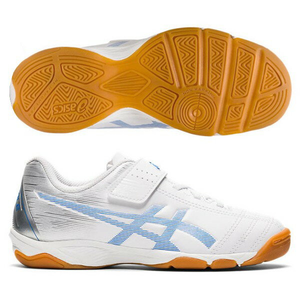 アシックス フットサルシューズ キッズ ジュニオーレ 6 IN asics 1104A044-102 ◎