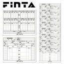 フィンタ フィンタ レフリー 審判 記録用紙 10枚入り サッカー フットサル FT3516 ◎