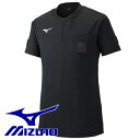 ミズノ 半袖 レフリーシャツ 審判シャツ 審判服 上 サッカー フットサル MIZUNO P2MABA01