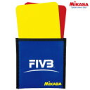 MIKASA ミカサ バレーボール 警告カード レッドカード イエローカード 支柱取り付け用(4)