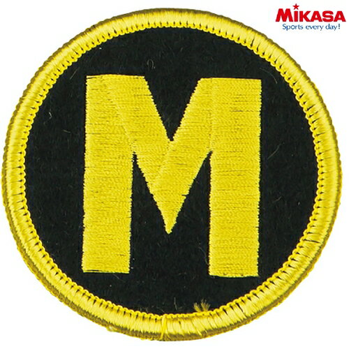 MIKASA ミカサ マネージャーマーク Mマーク ワッペン バレーボール MIKASA ミカサ マネージャーマーク Mマーク ワッペン バレーボール