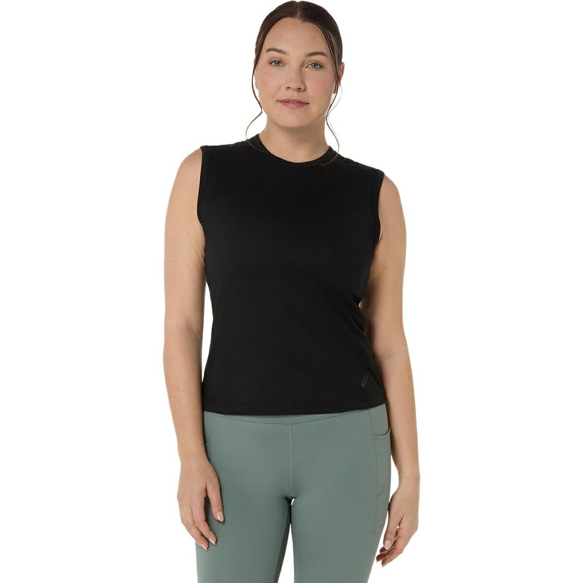 アシックス asics 2032D273 ウイメンズNAGINO フレックスノースリーブシャツ パフォーマンスブラック