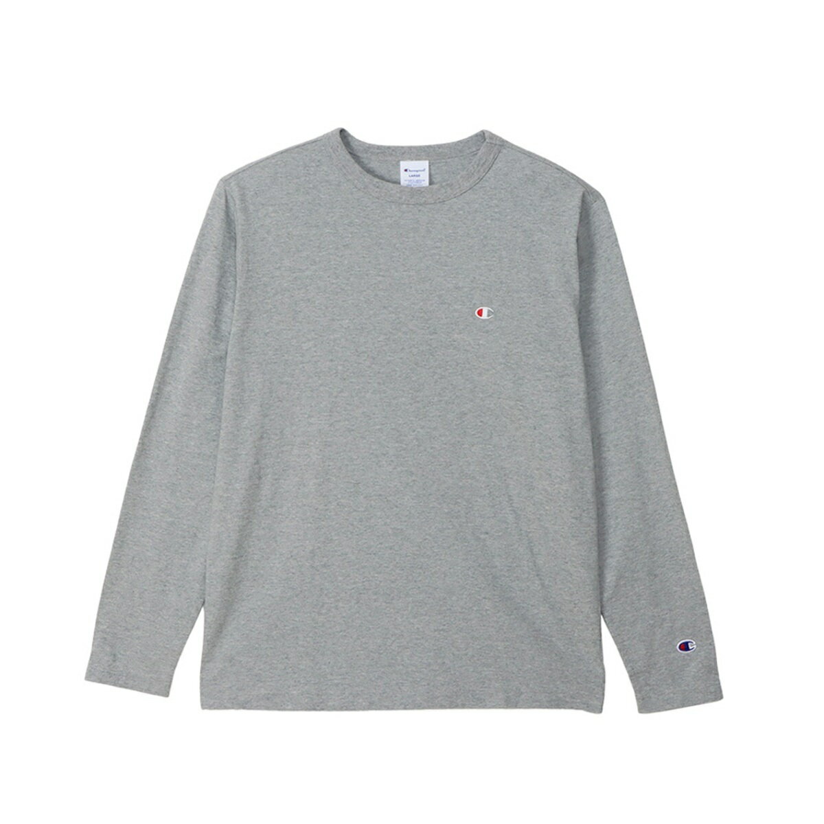 チャンピオン Champion C3-Y428 LONG SLEEVE T-SH オックスフォードグレー