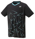 25SSヨネックス YONEX 10673 ユニゲームシャツ ブラック