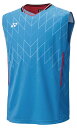 25SSヨネックス YONEX 10699 メンズゲームシャツ(ノースリーブ) セルリアンブルー