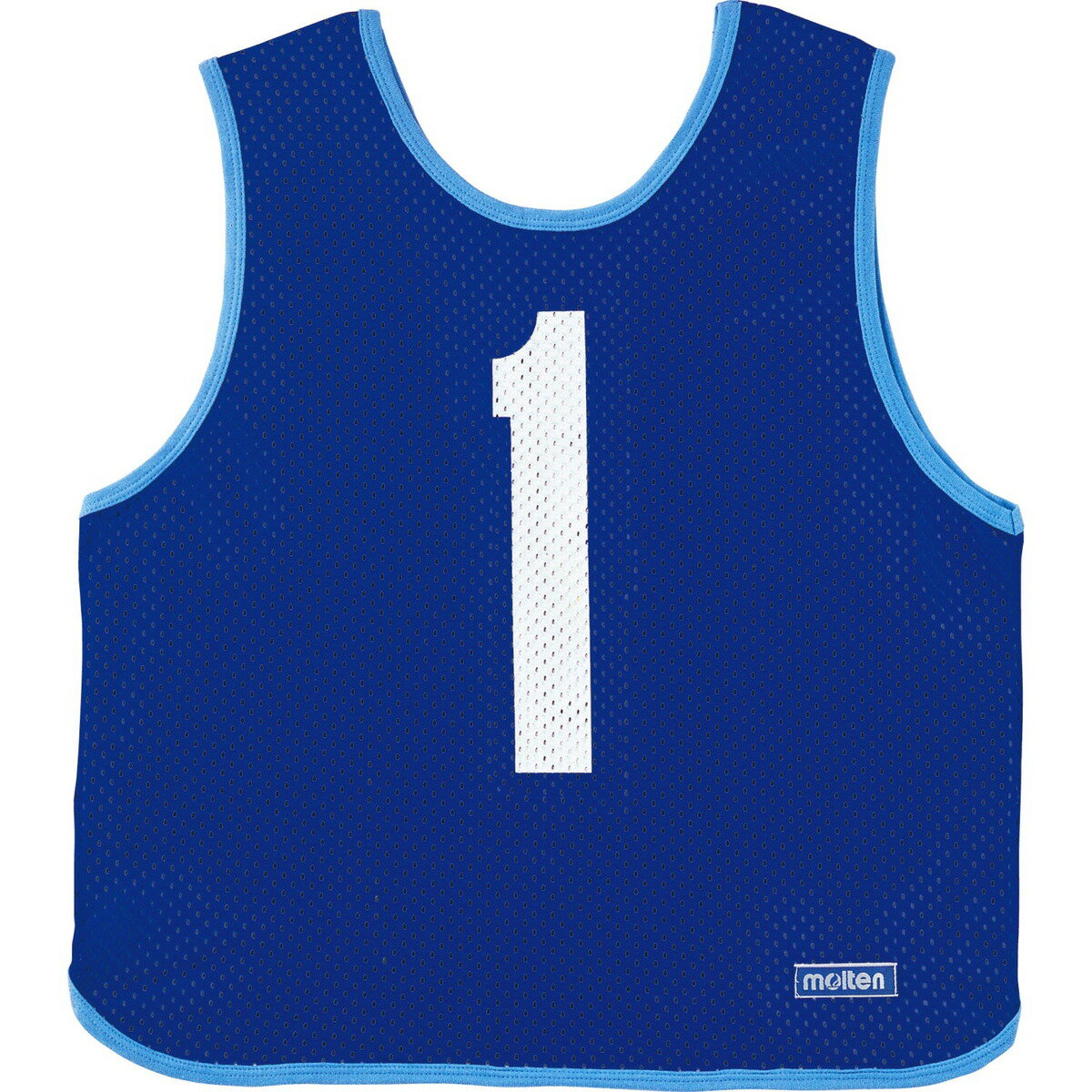 モルテン molten GB0113 ゲームベスト青10枚組み1～10 青