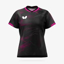 バタフライ Butterfly 47149 エリスター12・シャツ・レディース ブラック