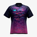 バタフライ Butterfly 47200 キリアル・Tシャツ ネイビー