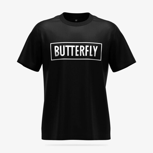 バタフライ Butterfly 47210 BL・Tシャツ ブラック バタフライ Butterfly 47210 BL・Tシャツ ブラック