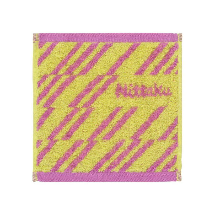 日本卓球 Nittaku NL-9288 ストライプハンカチタオル イエロー